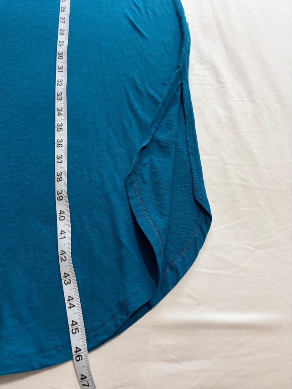 Time & Tru Teal Sleeveless Midi Dress - Picture 4 of 7